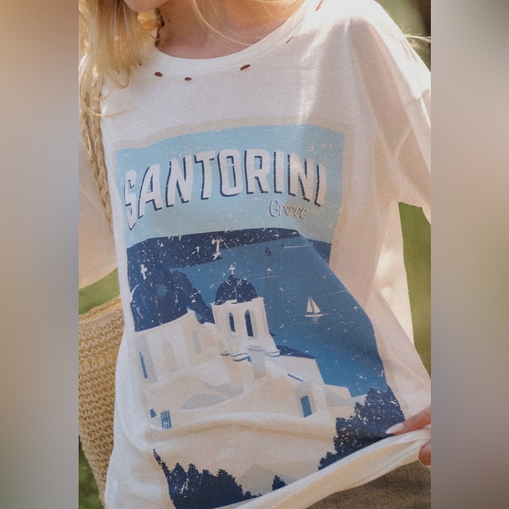 Santorini Oversized Super Soft Slightly Distresse… - image 2